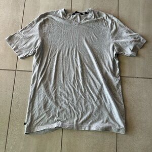 Travis Mathew Heather Grey V-Neck tee